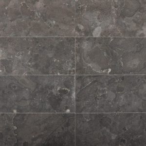 Black Honed Brushed Limestone Indoor Tiles