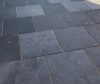 Black Limestone Hand Dressed paving Slabs 22mm 60x60 per Single Piece