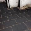 Black Polished Limestone for Flooring