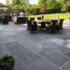 Black Limestone 600x900 paving tiles