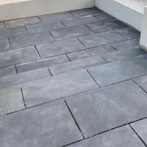 Black Limestone Paving