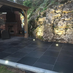 Black Limestone Paving Slabs 900mmx600mm