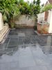 Honed Black limestone Tiles For Floor