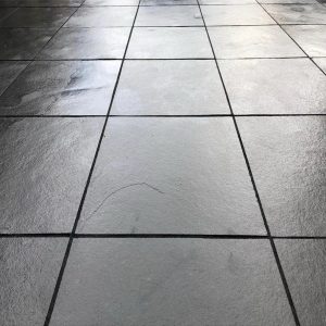 Paving Stones, Black Limestone, Sawn Edge 600x600 22mm