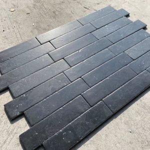 Brushed Black Limestone Tiles